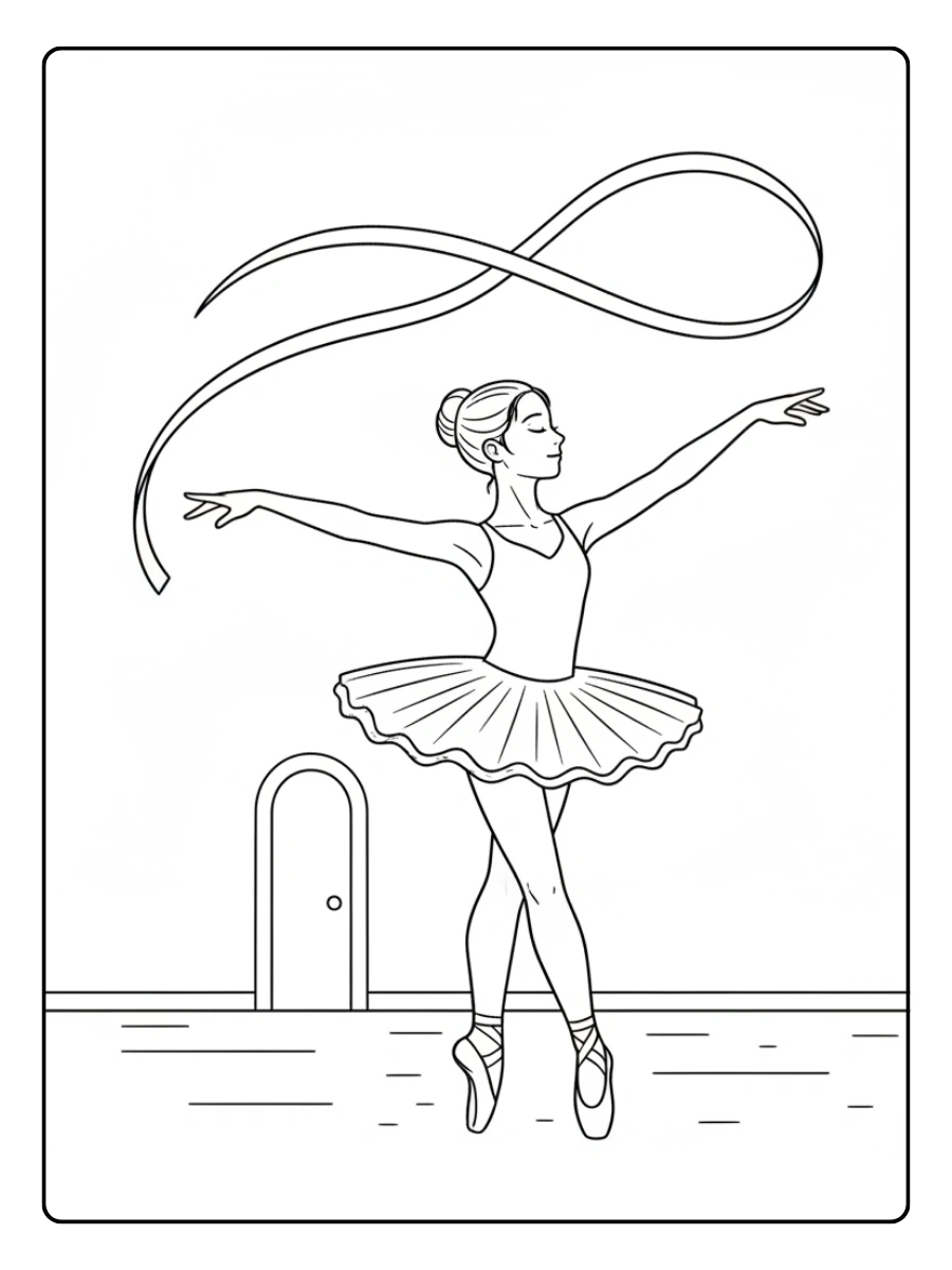 7. Bailarina con lazo