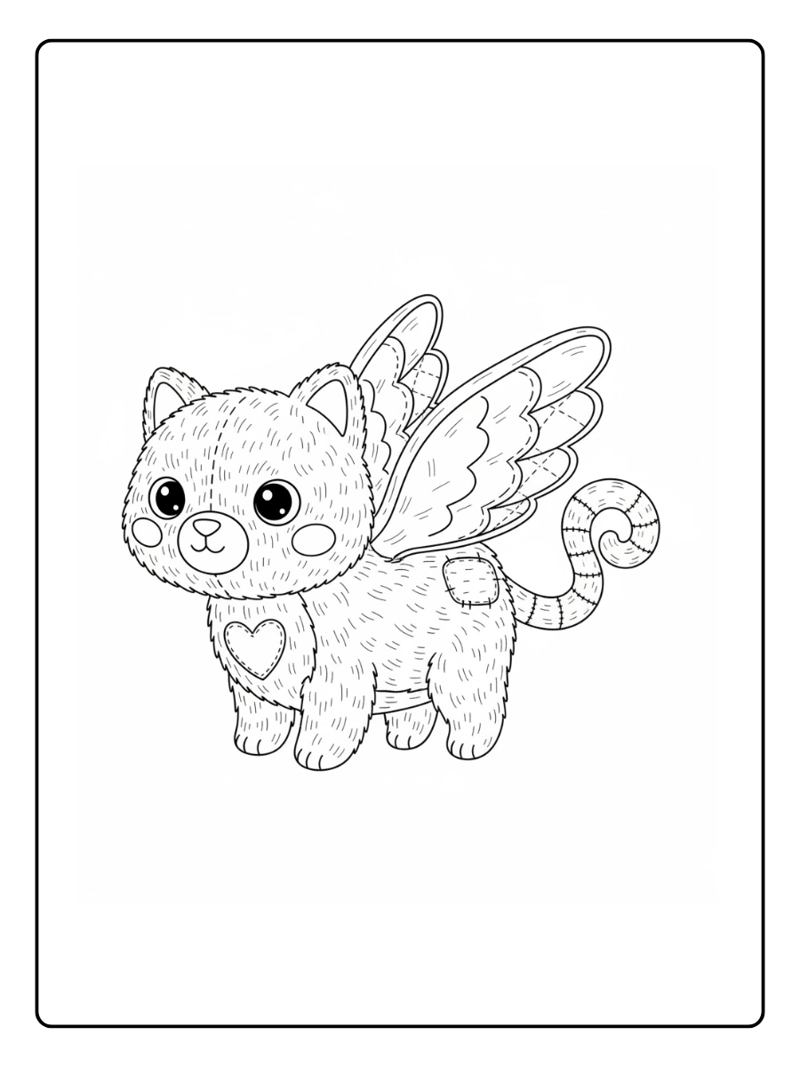 Alebrije estilo muñeco de peluchede alebrije con animales fusionados