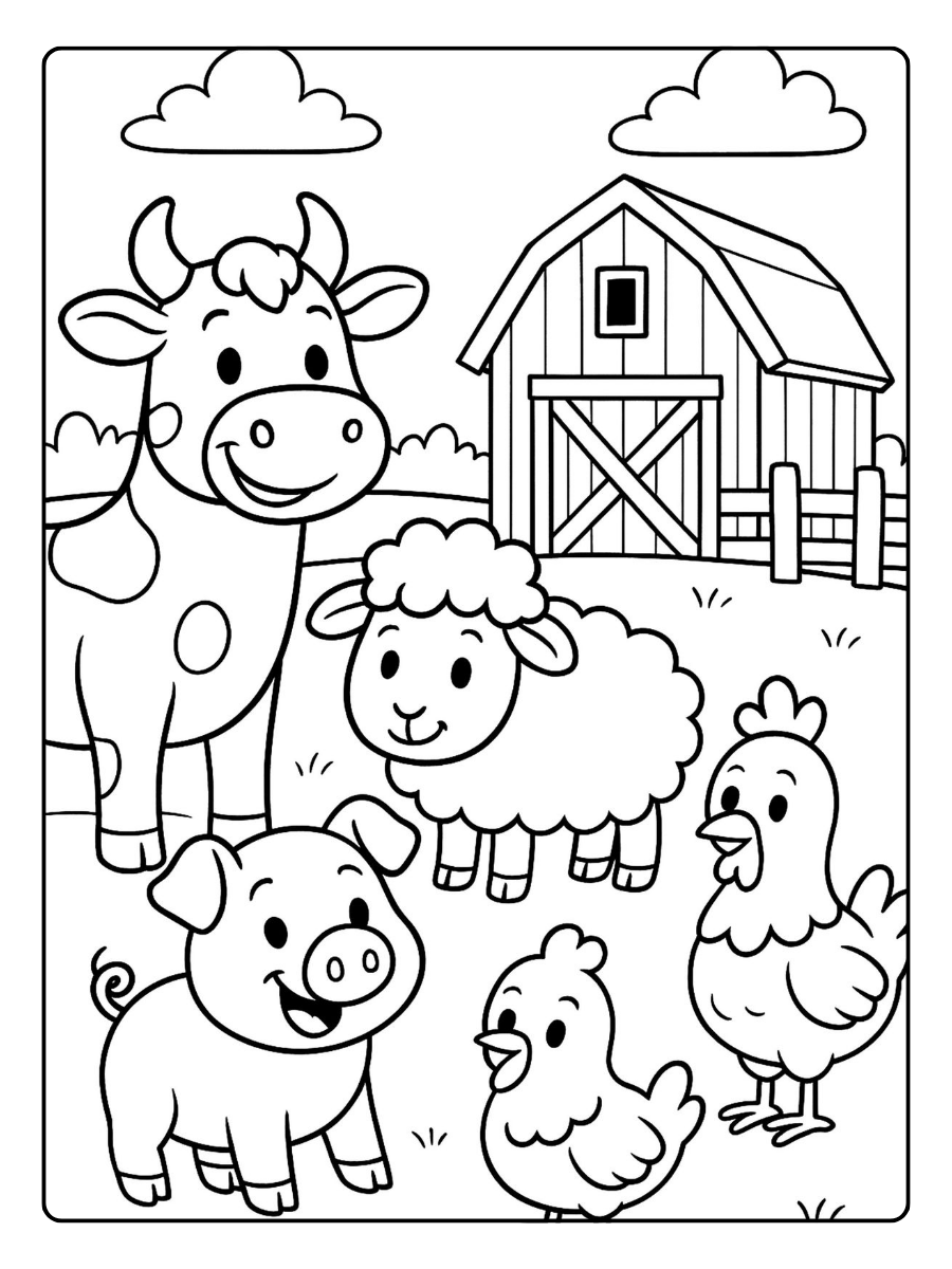 Animales para colorear para imprimir