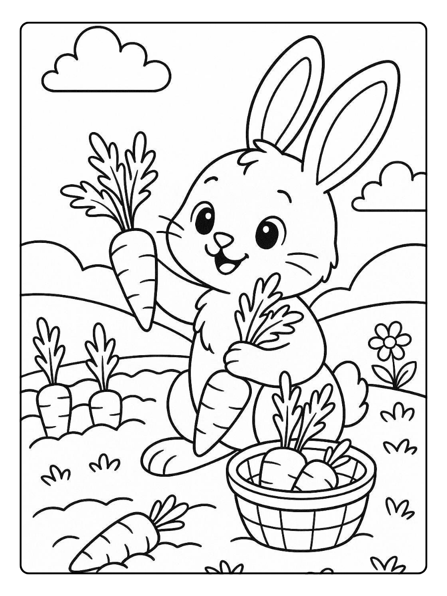 Animales para colorear simples