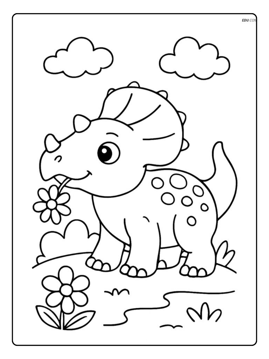 Animales para colorear tiernos