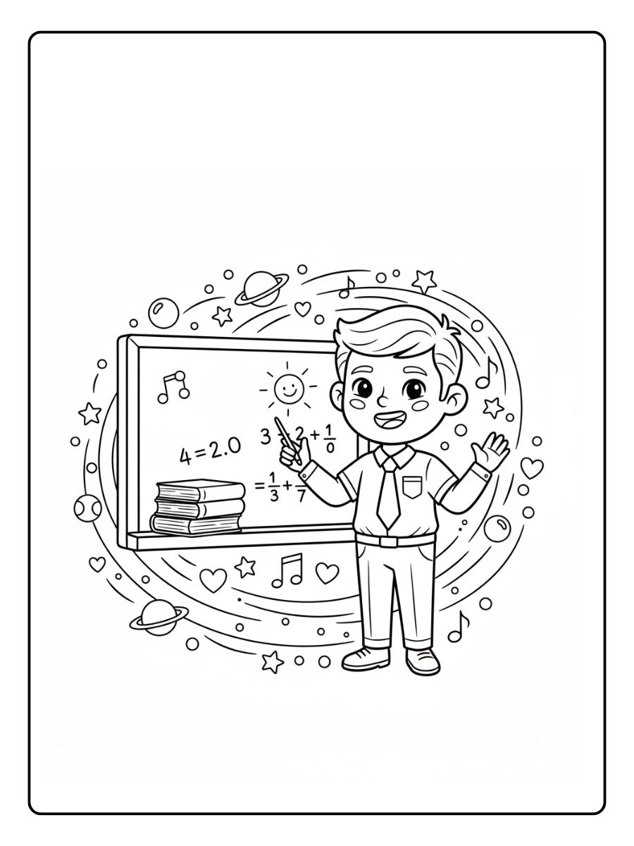 Maestro en el aula para colorearpara colorear preescolaralebrije volando suavealebrije caminando curiosoalebrije hecho de estrellas grandeshecho solo con círculos grandes