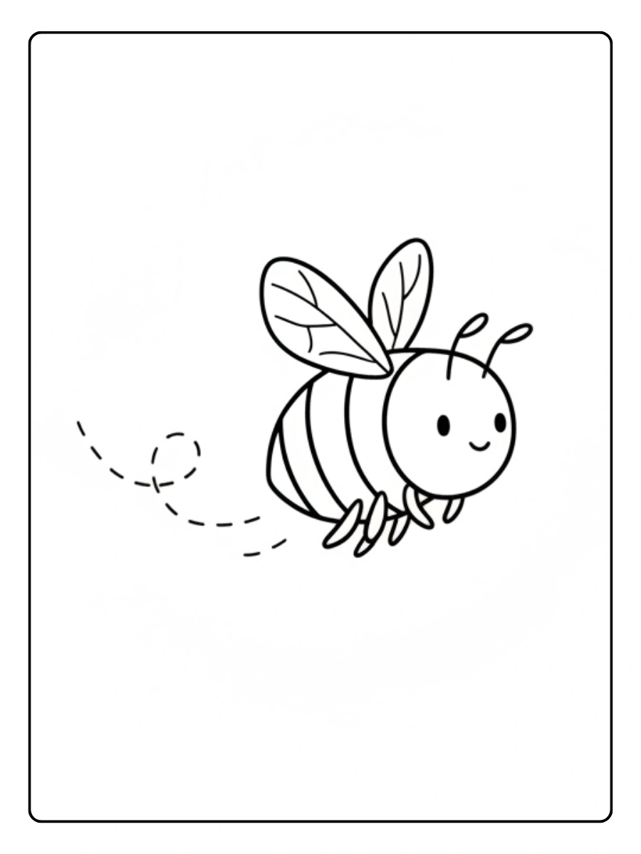 Abeja Melipona volando suave