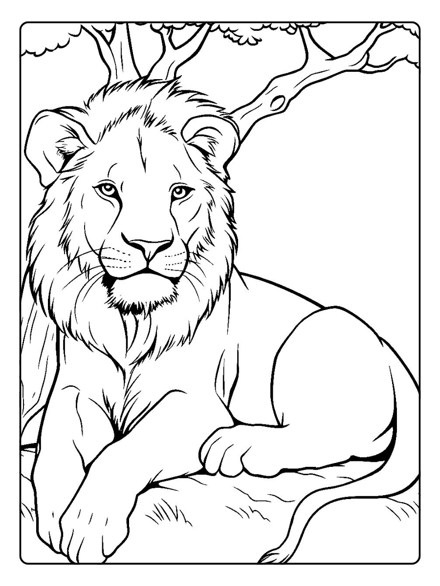 Puma para colorear cachorro