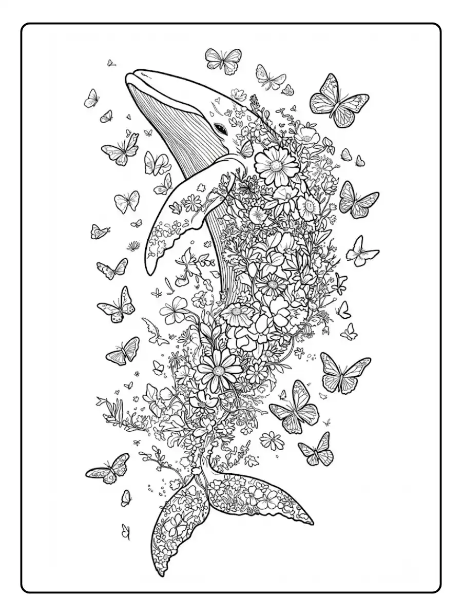 ballena azul para colorear (12) 11 11zon