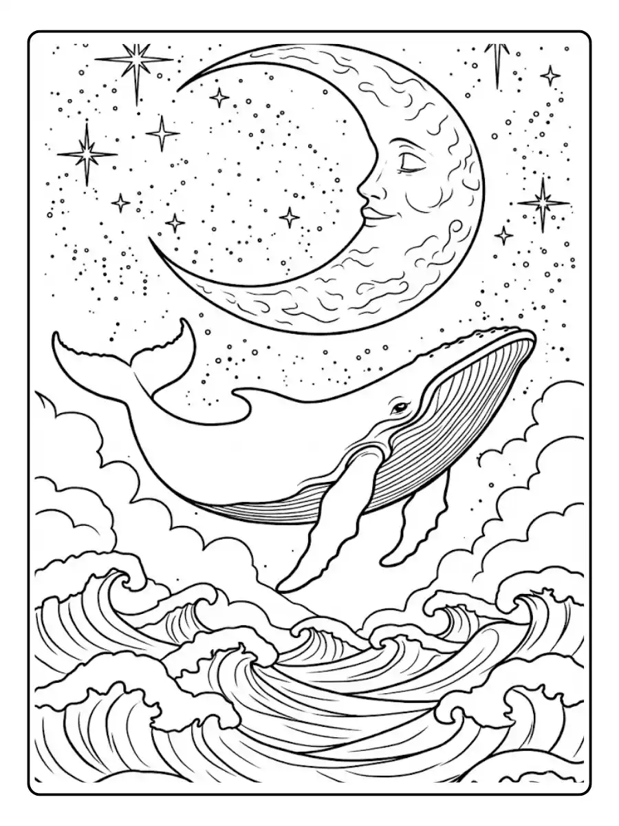 ballena azul para colorear (15) 14 11zon
