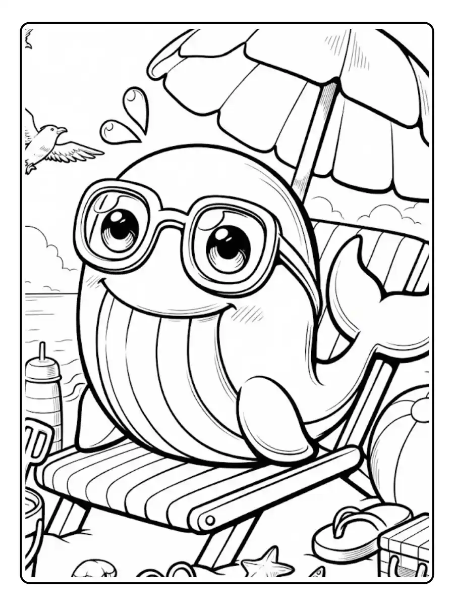 ballena azul para colorear (4) 3 11zon