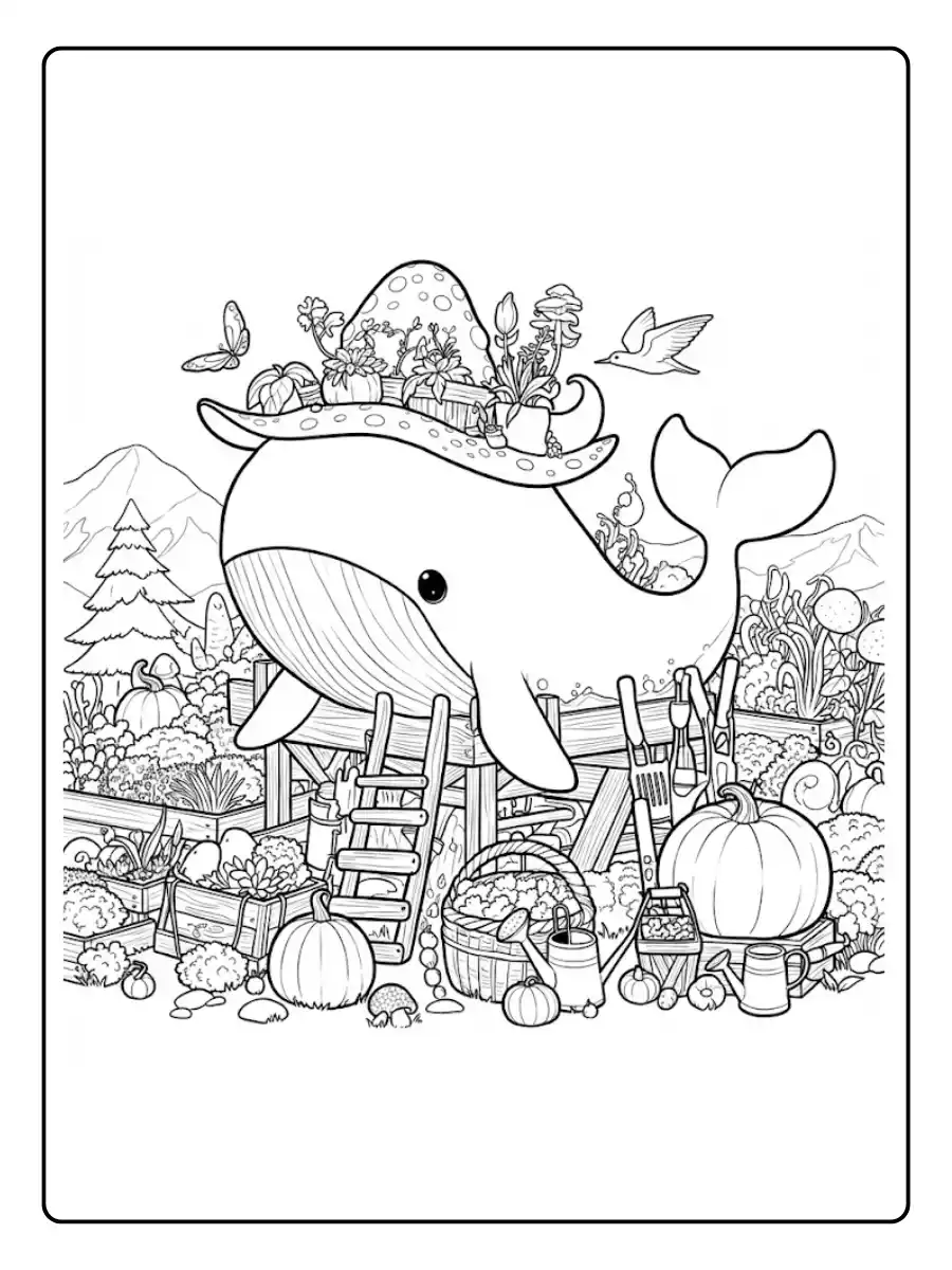 ballena azul para colorear (6) 5 11zon