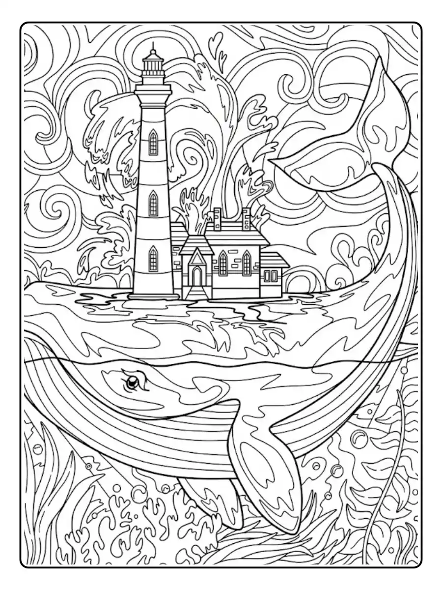 ballena azul para colorear 15 11zon