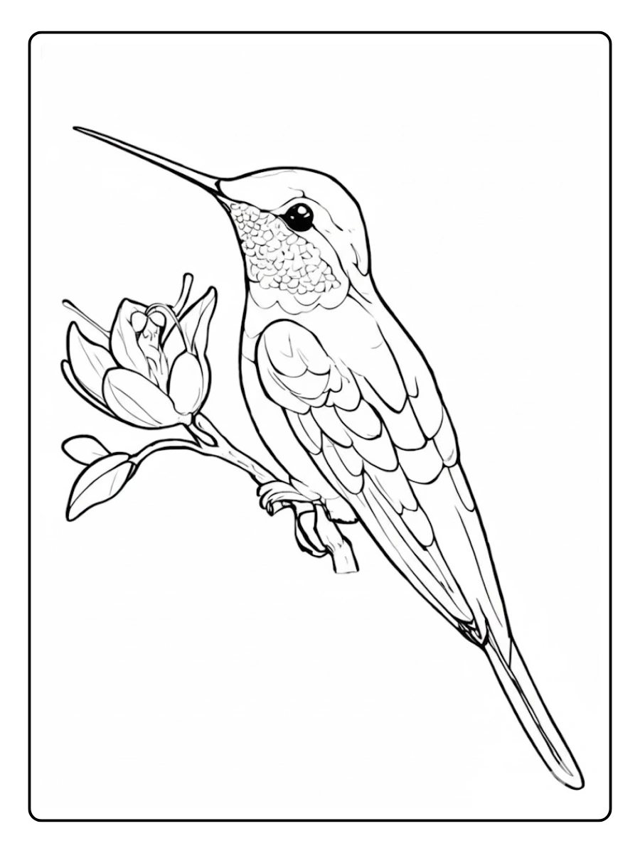 colibri para colorear (15)