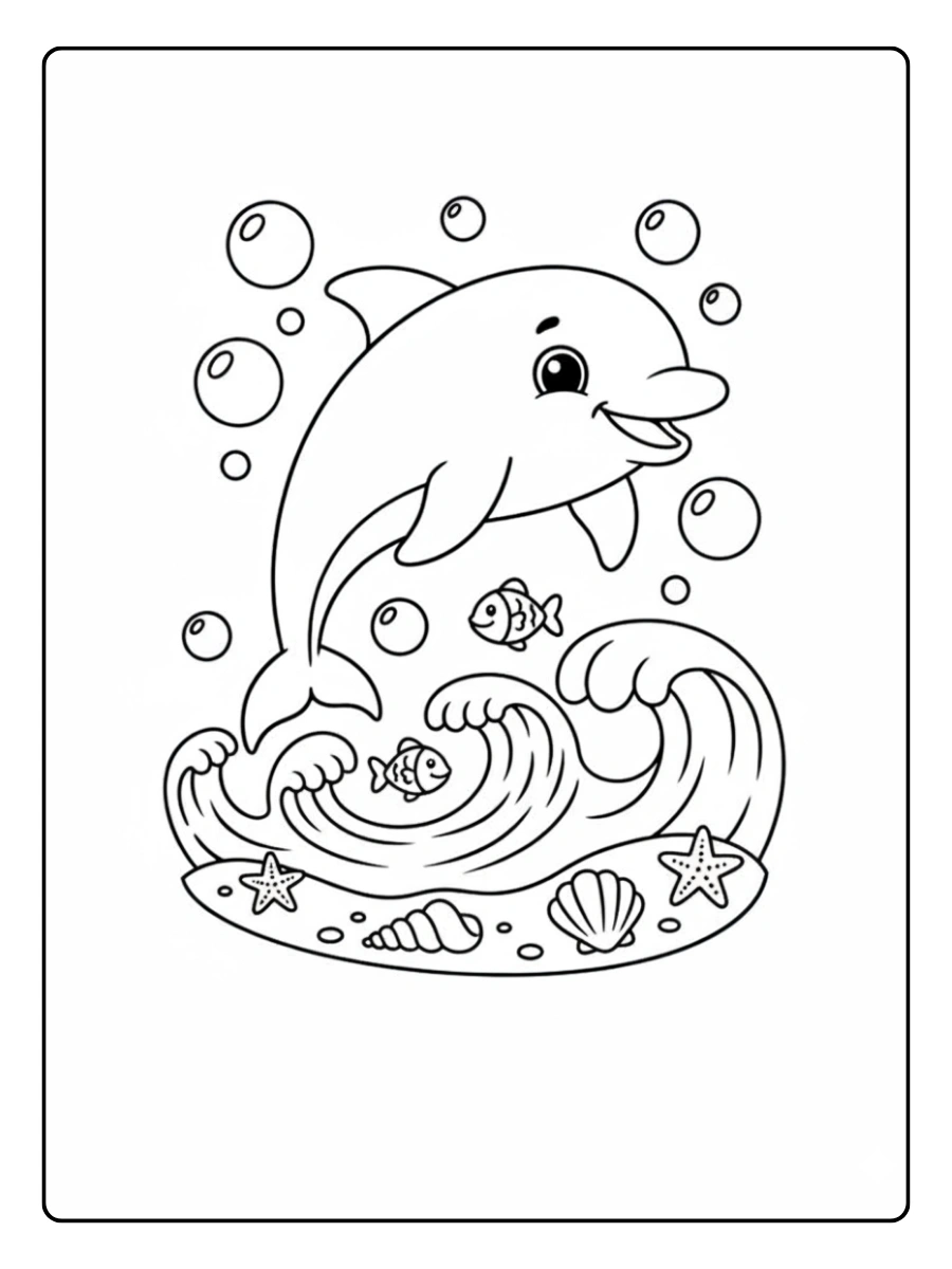 dibujo tiburon para colorear