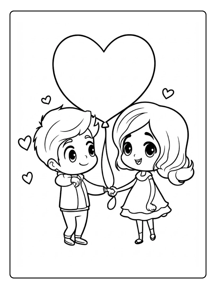 dibujos de san valentin para colorear (2)