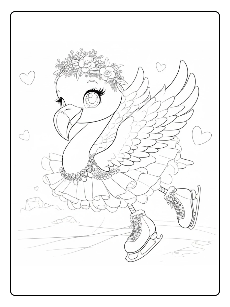 flamingo para colorear (13)