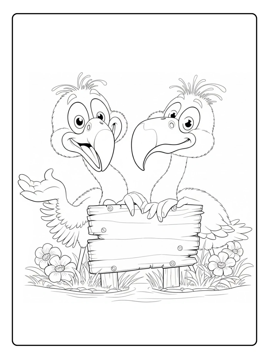 flamingo para colorear (9)