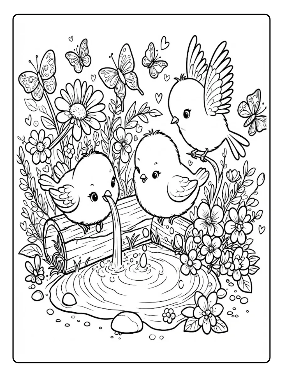 pajaro para colorear (14)