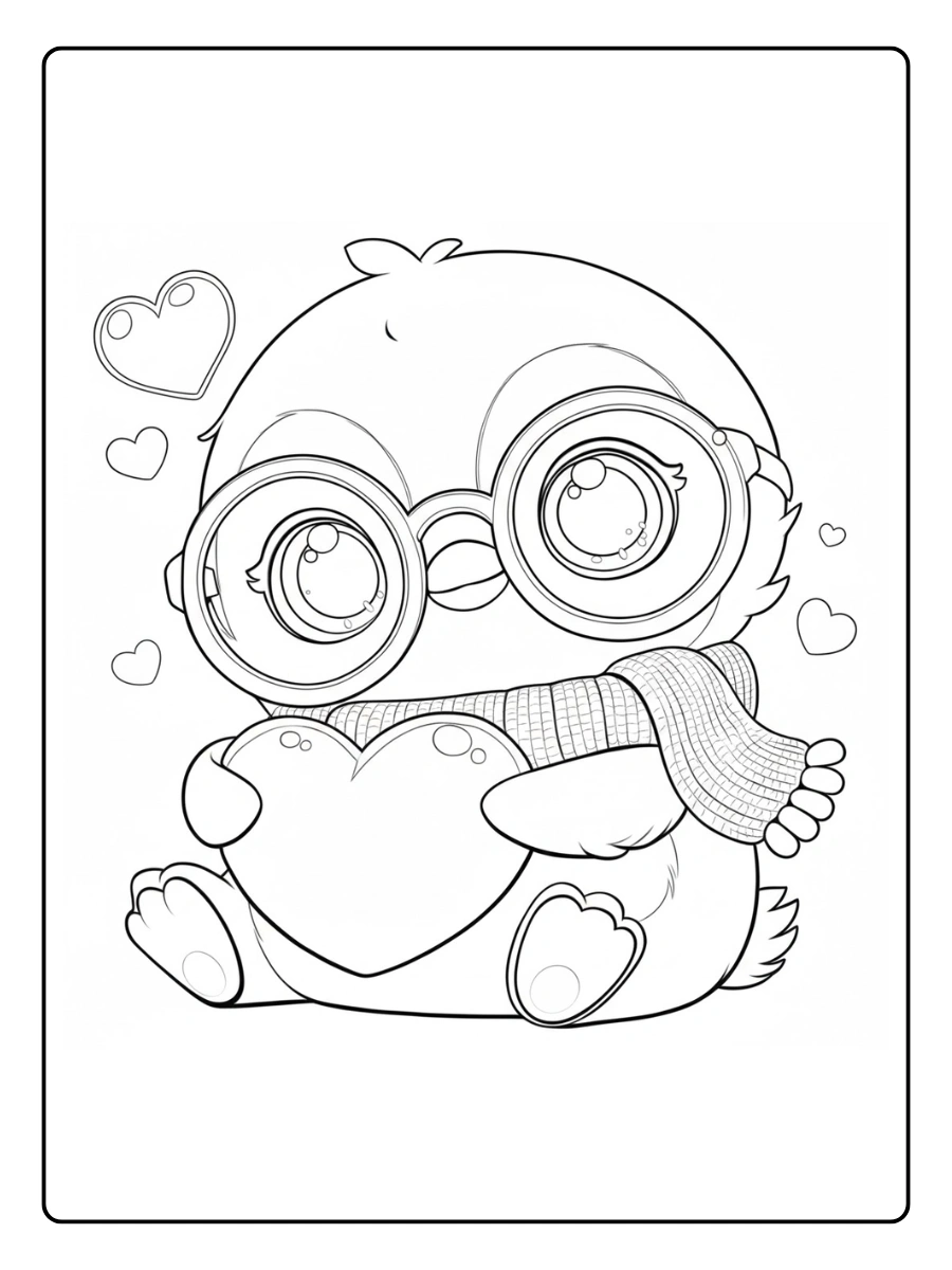 pinguino para colorear (13)