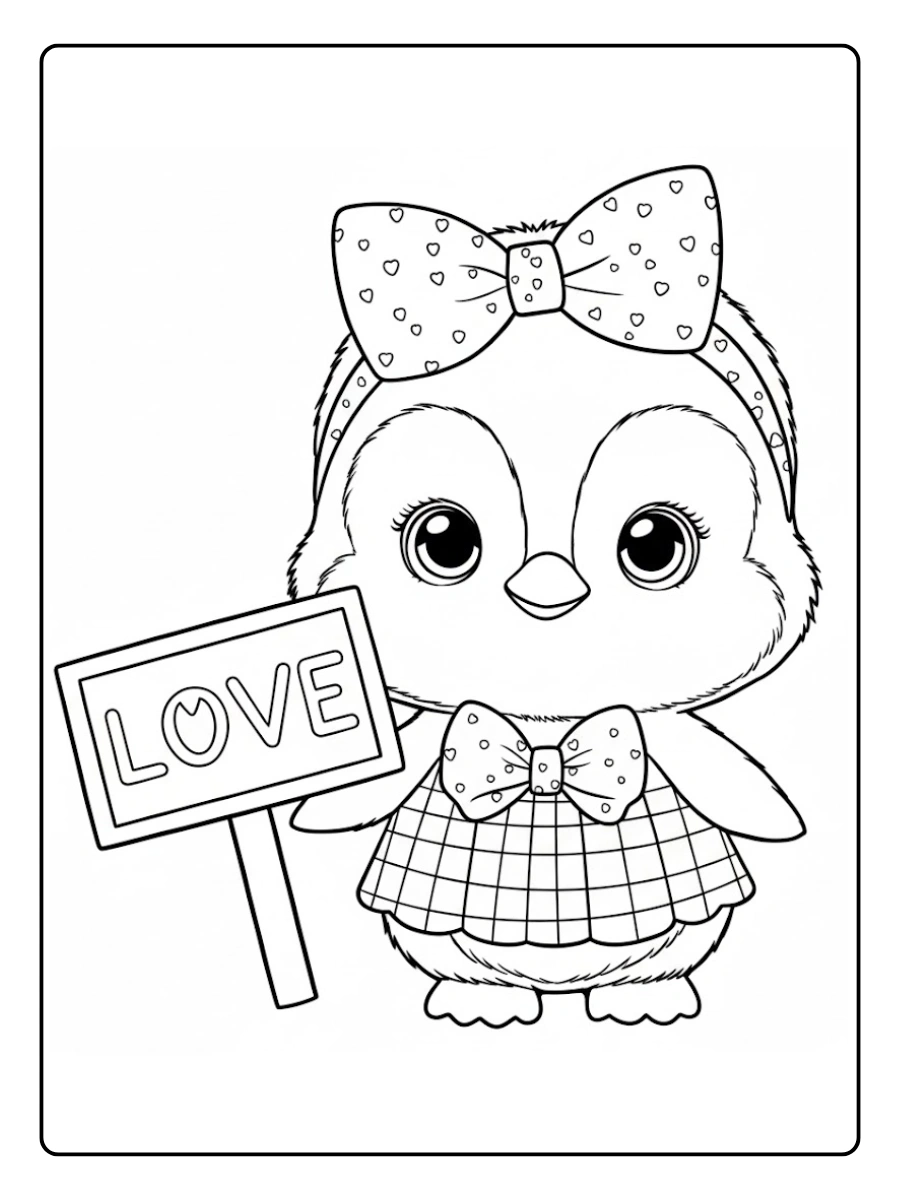 pinguino para colorear (15)