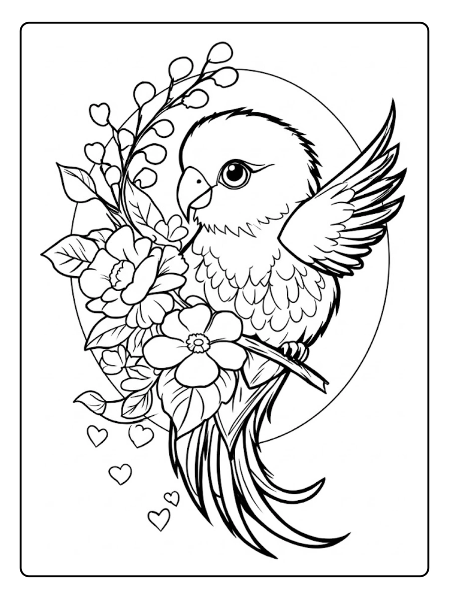 quetzal para colorear (8)