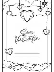 tarjetas de san valentin para colorear (12)