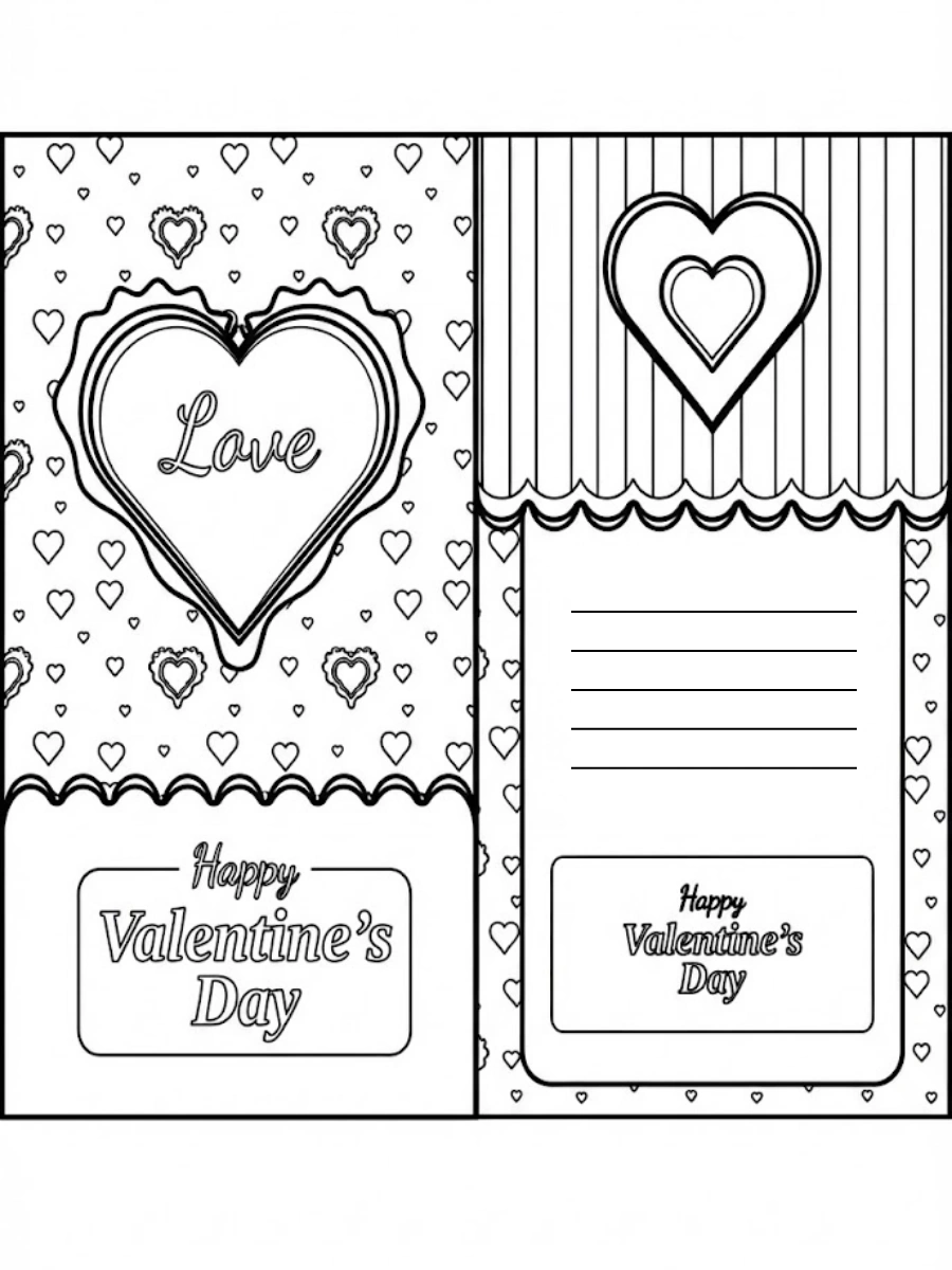tarjetas de san valentin para colorear (7)