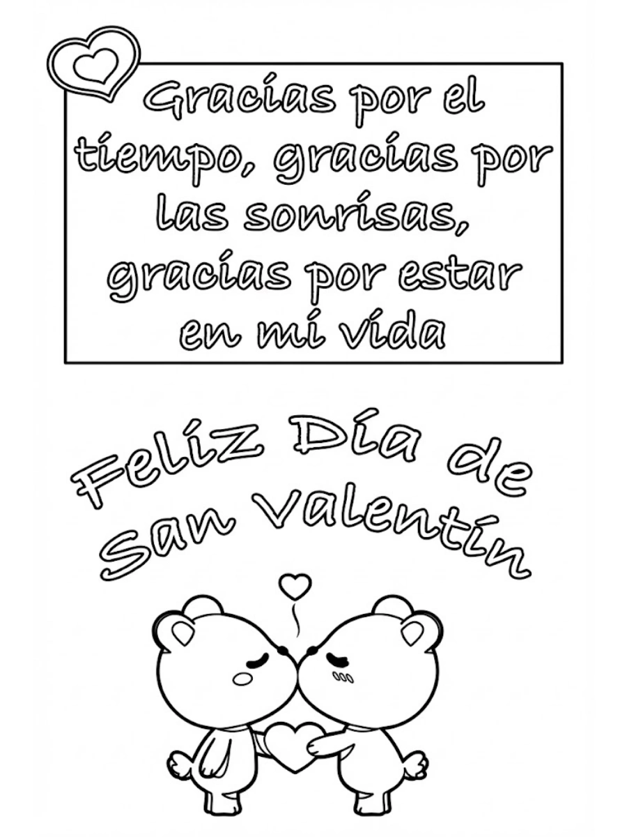 tarjetas de san valentin para colorear (8)