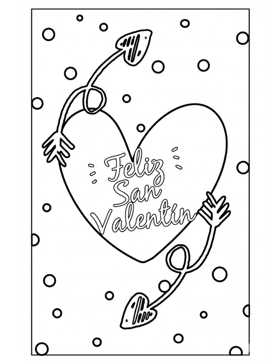 tarjetas de san valentin para colorear (9)