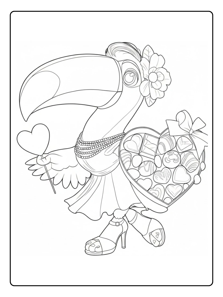 tucan para colorear (10)