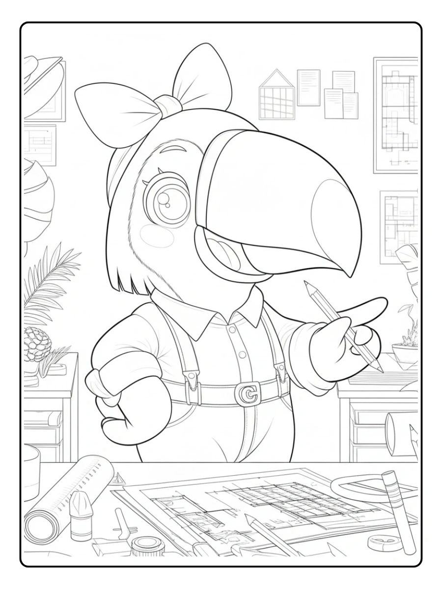 tucan para colorear (11)