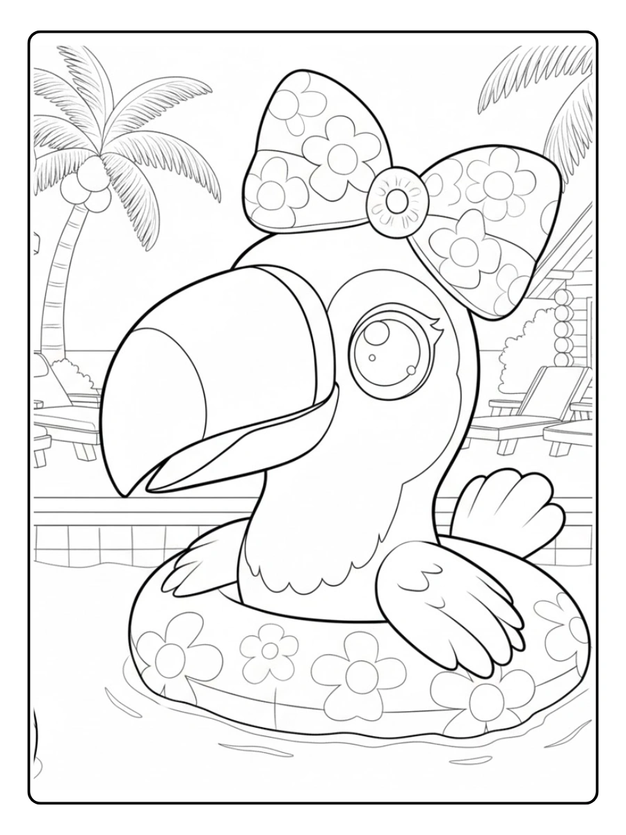 tucan para colorear (12)