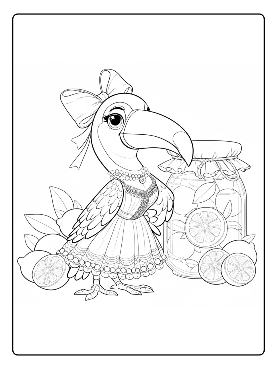 tucan para colorear (13)