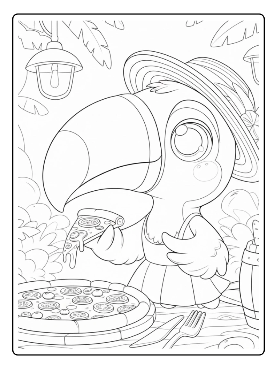tucan para colorear (7)