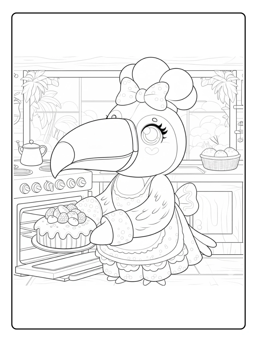 tucan para colorear (8)