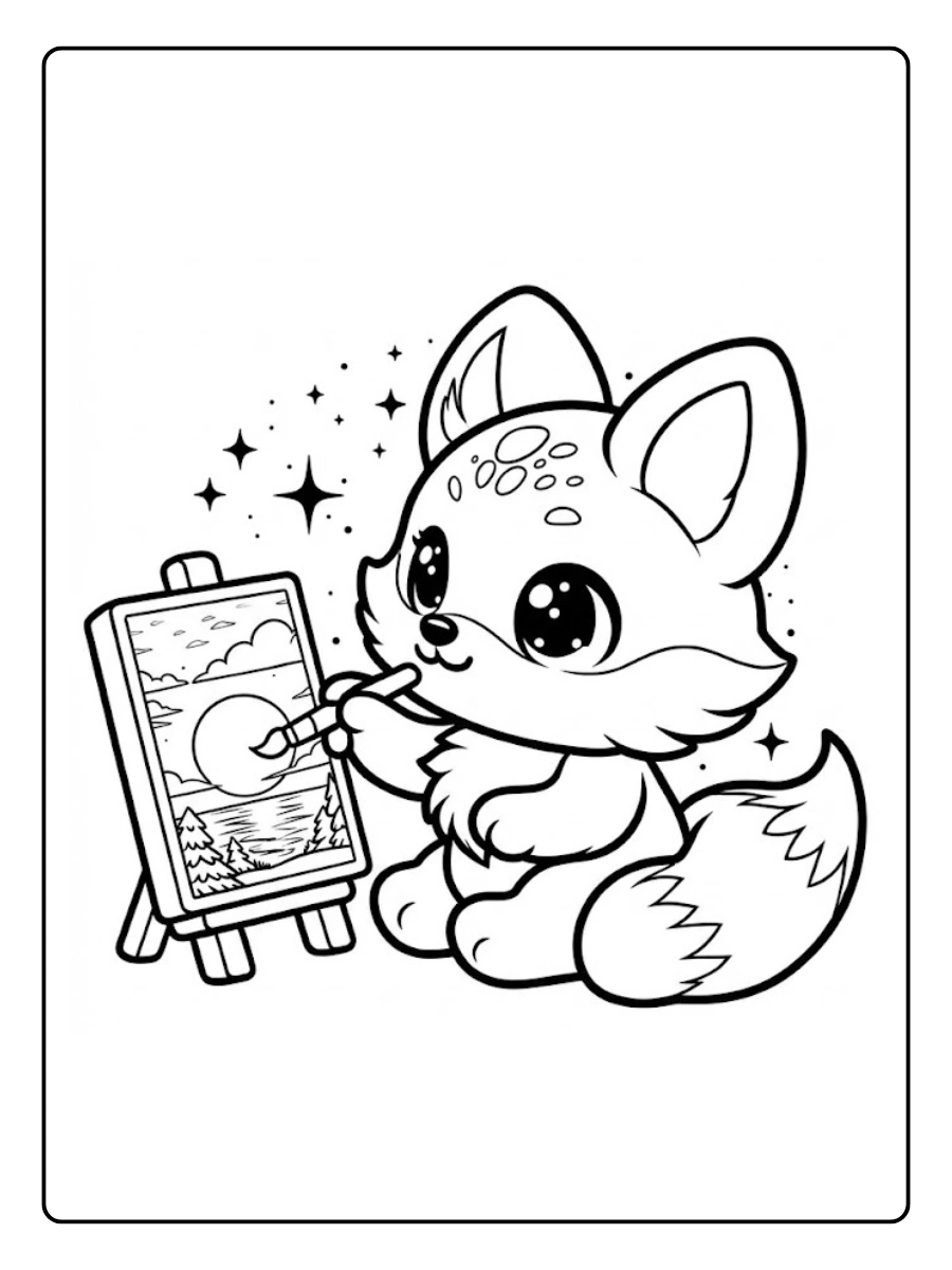 zorro para colorear (13)