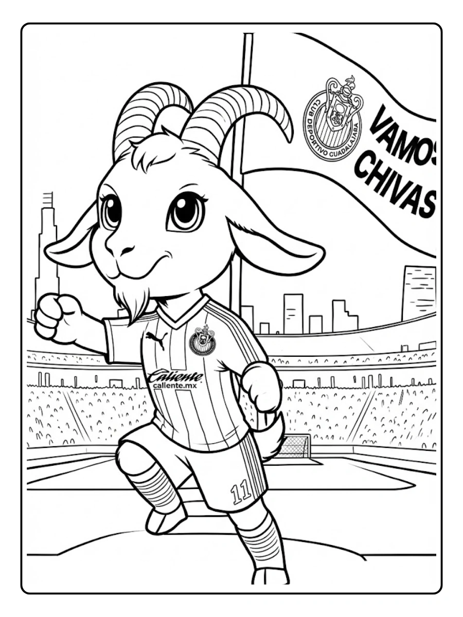 Chivas para colorear (1)