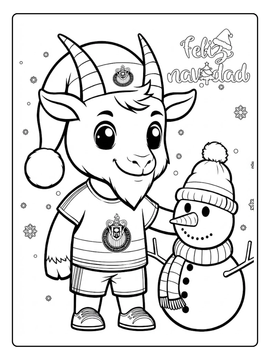 Chivas para colorear (10)