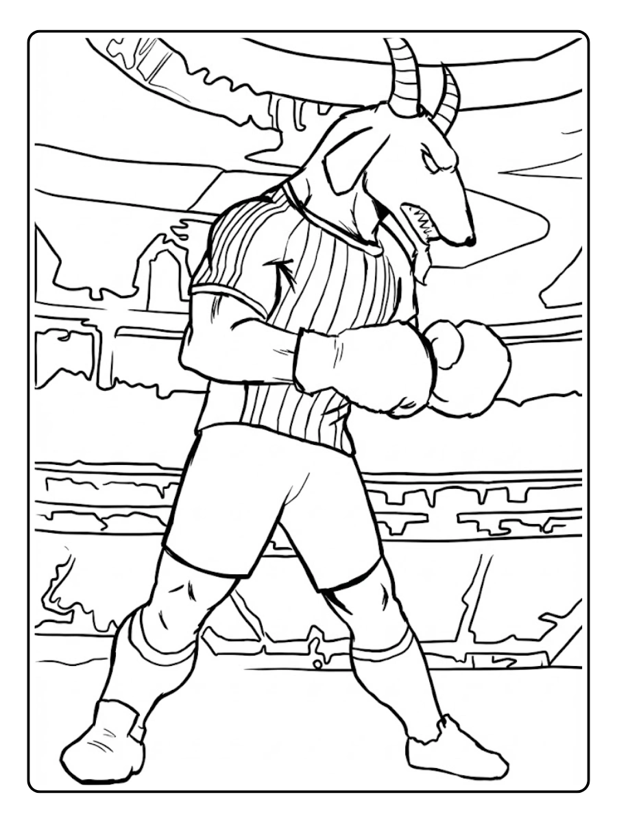 Chivas para colorear (14)