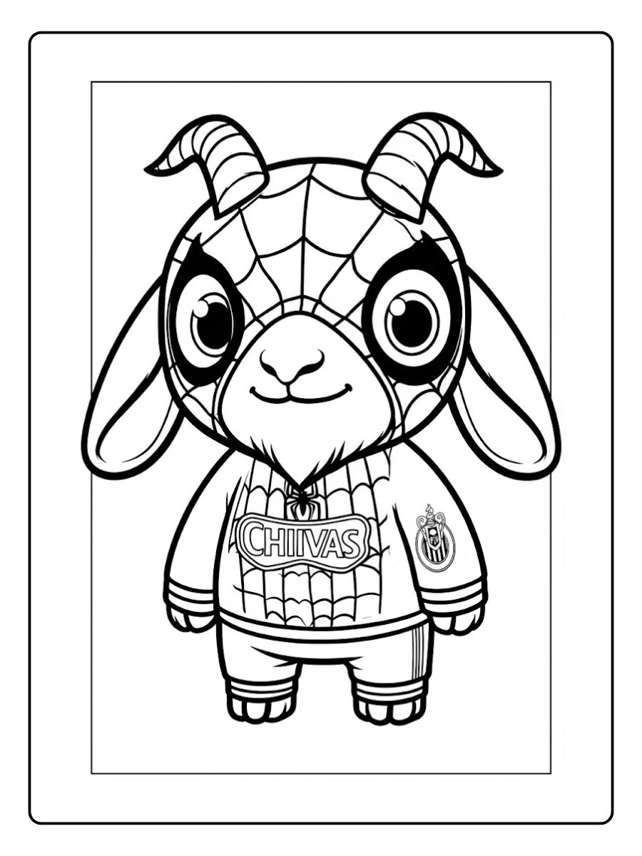 Chivas para colorear (7)