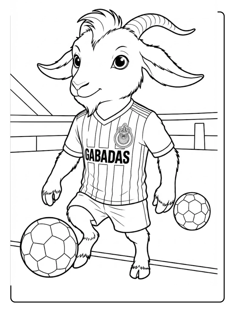 Chivas para colorear (9)