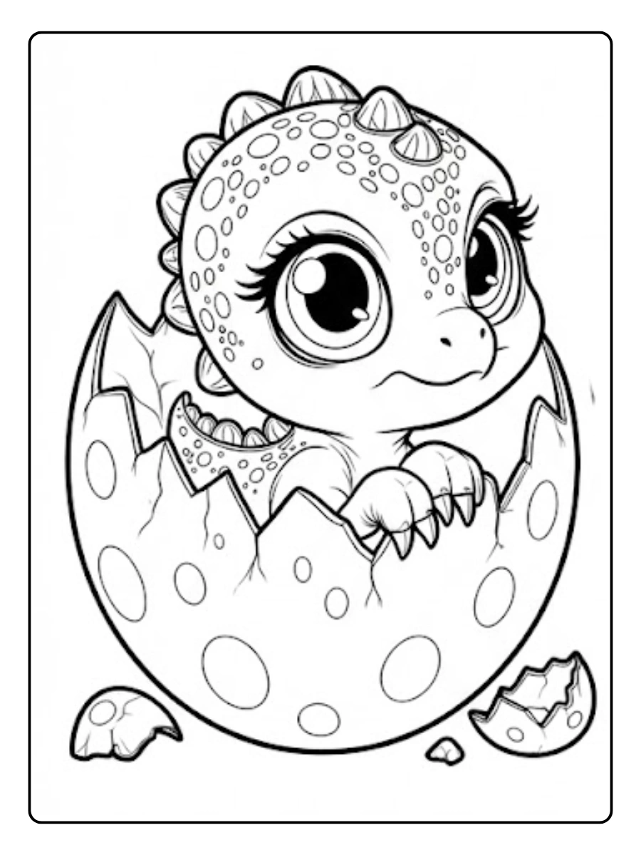 bebe dinosaurio para colorear (3)