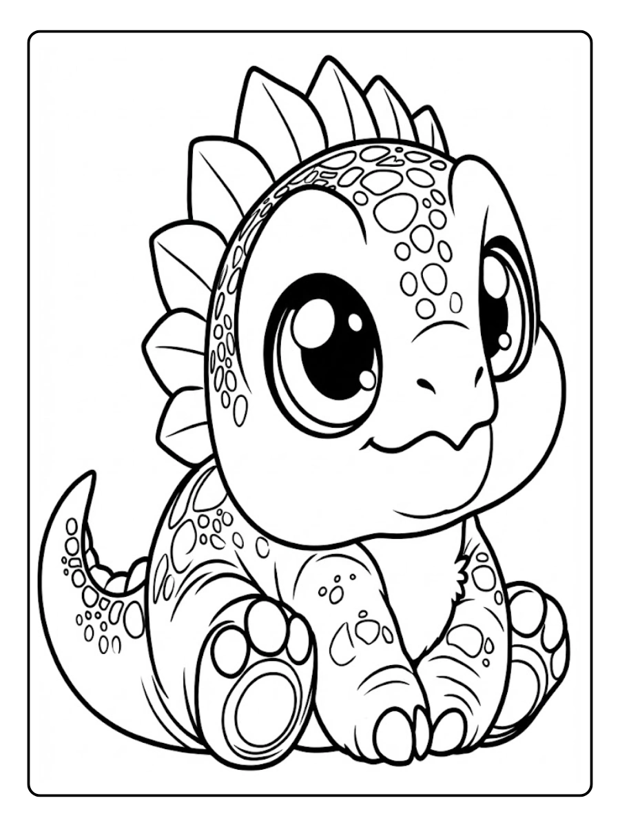 bebe dinosaurio para colorear (5)