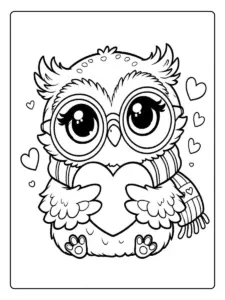 buho para colorear (13)