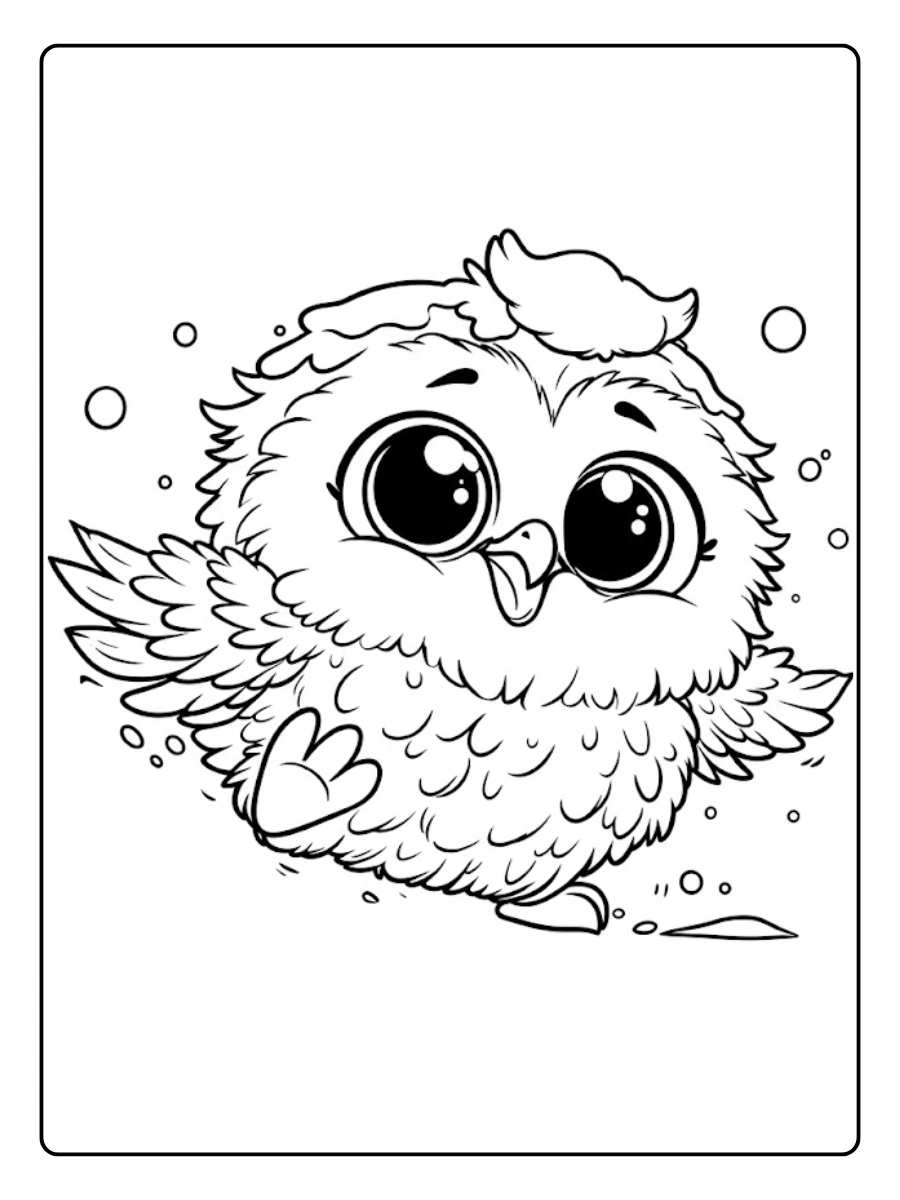 buho para colorear (5)