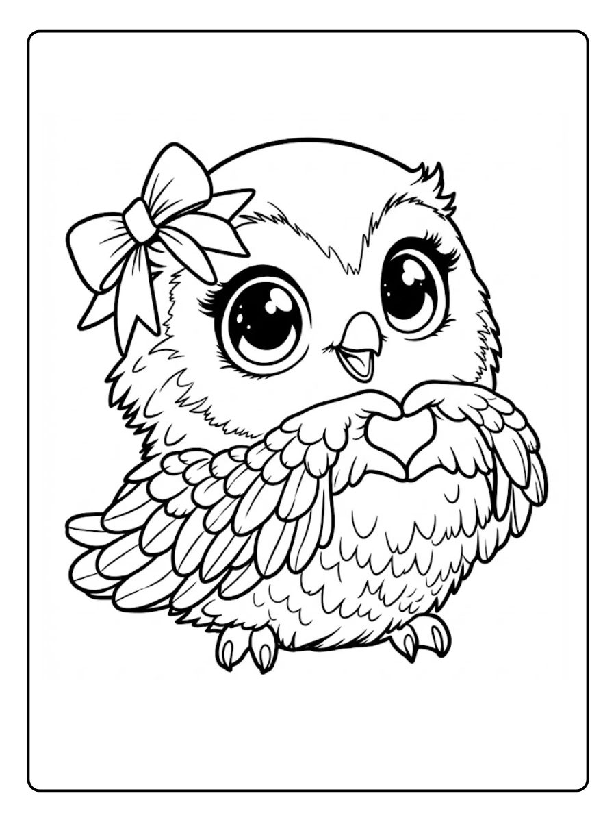 buho para colorear (8)