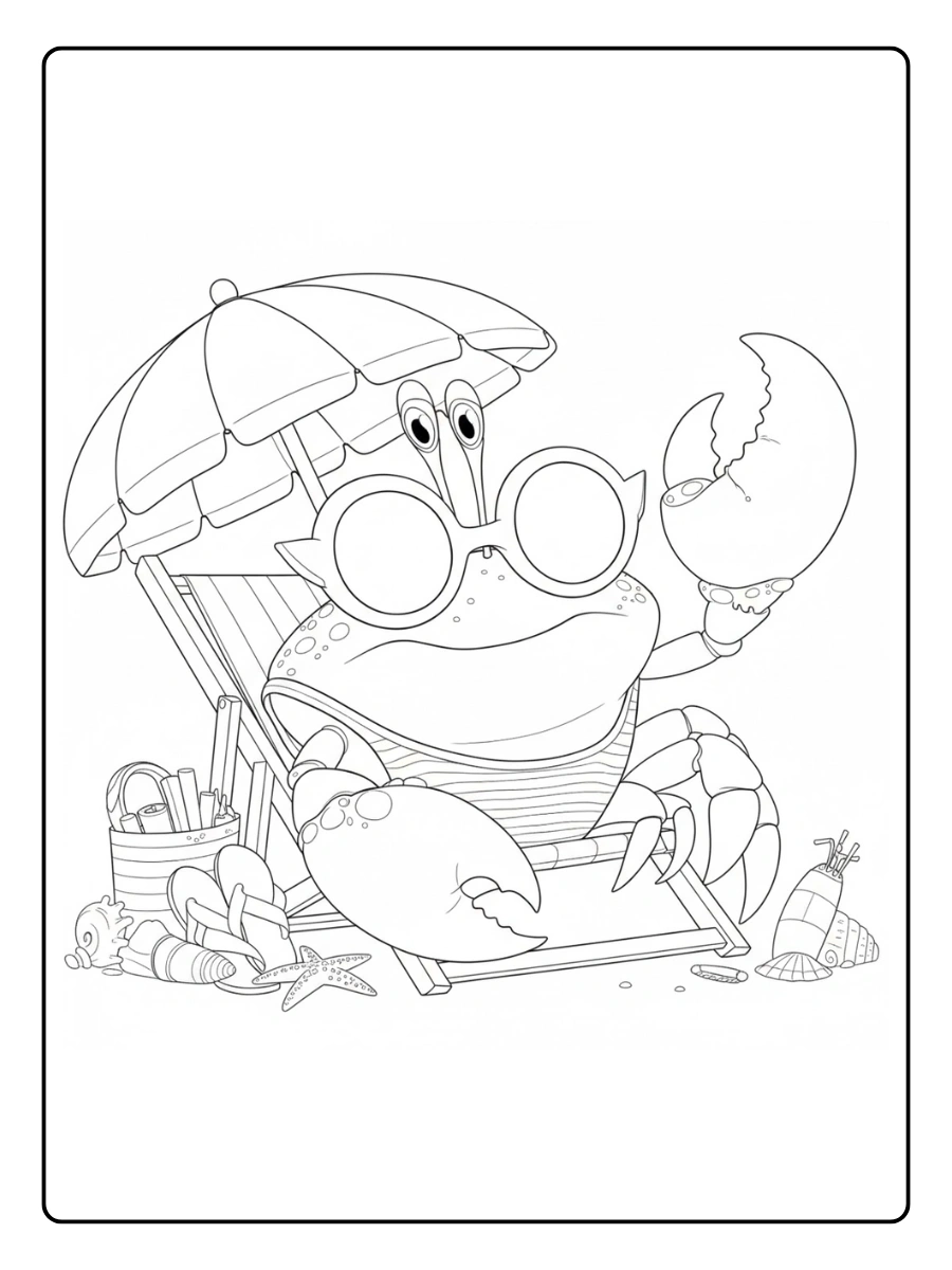 cangrejo para colorear (10)