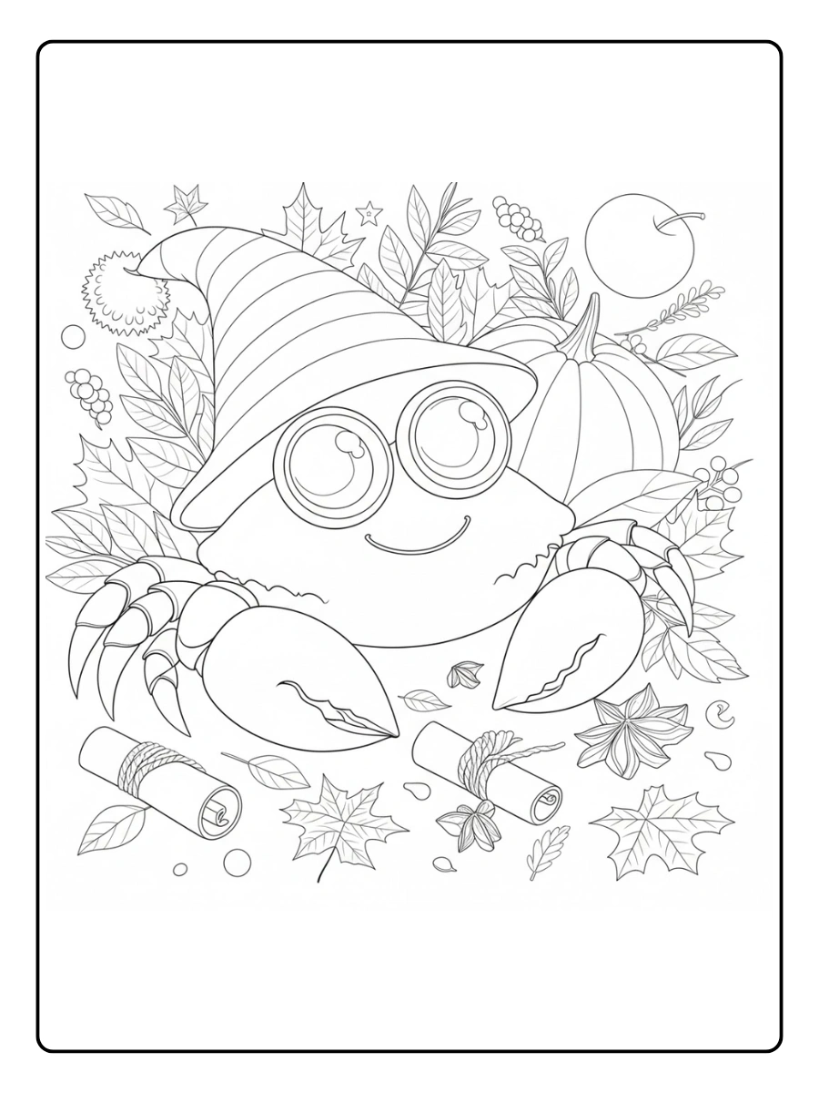 cangrejo para colorear (5)