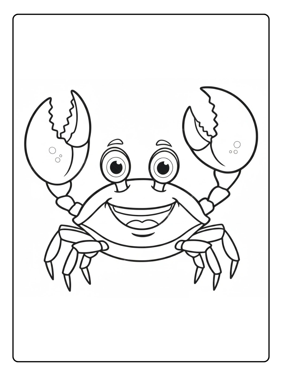 cangrejo para colorear (9)