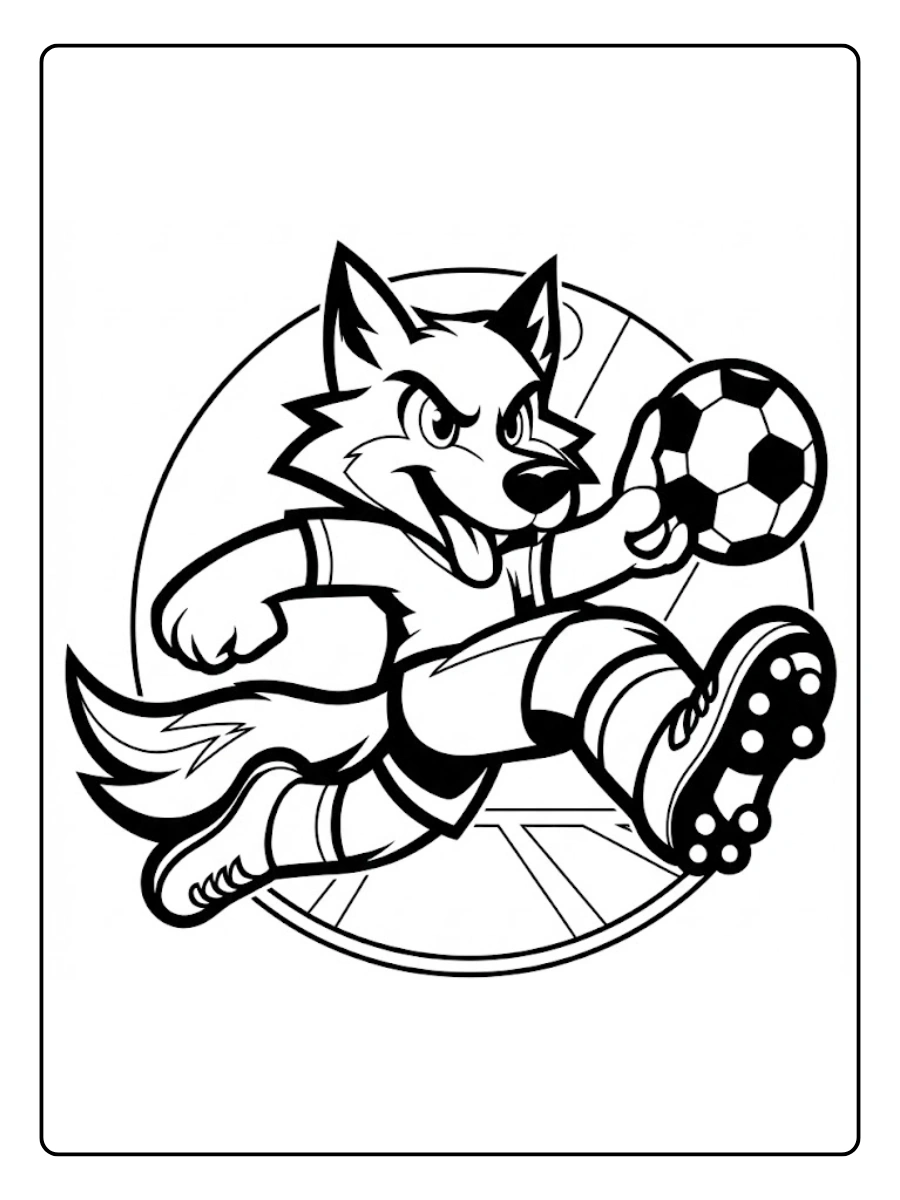 coyote para colorear (10)