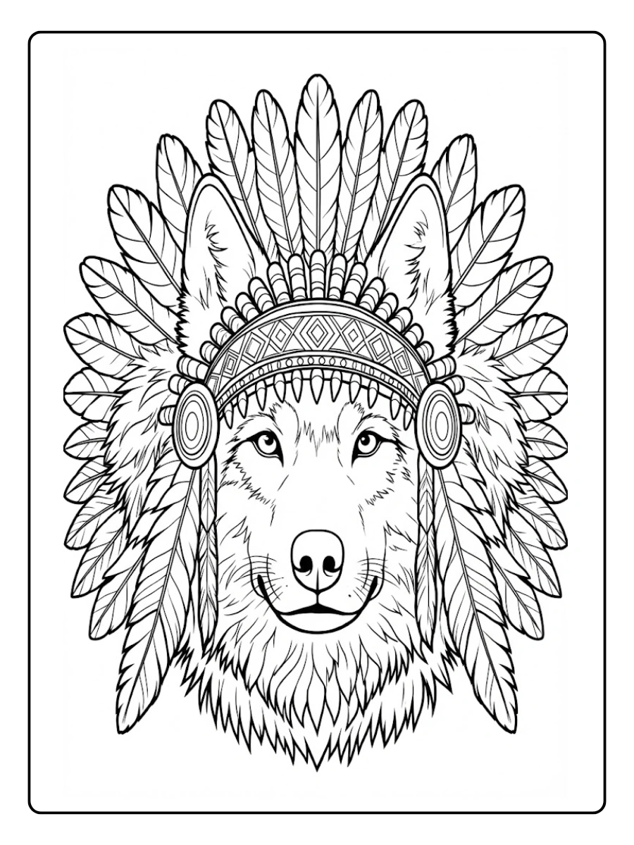 coyote para colorear (6)