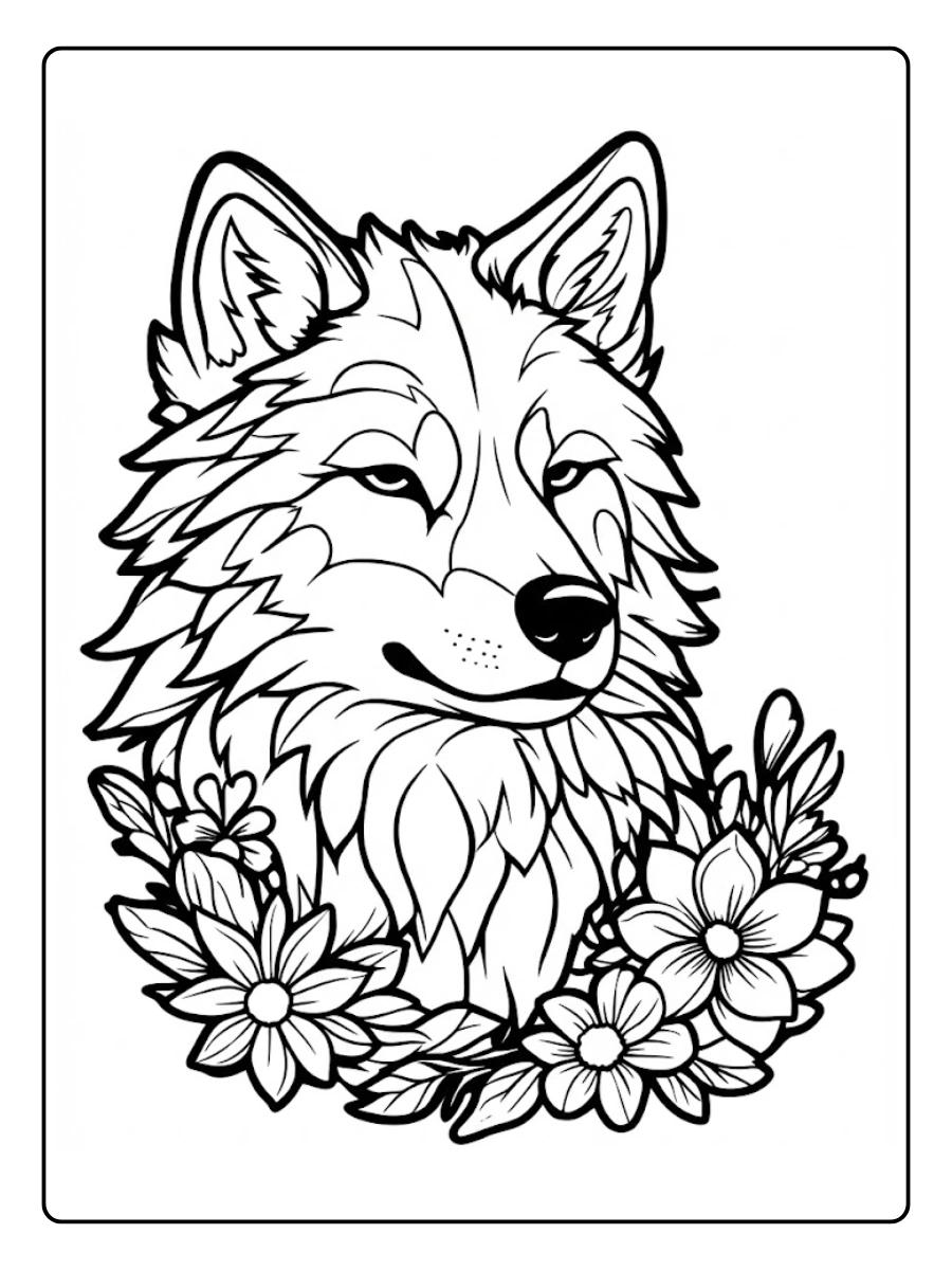 coyote para colorear (9)