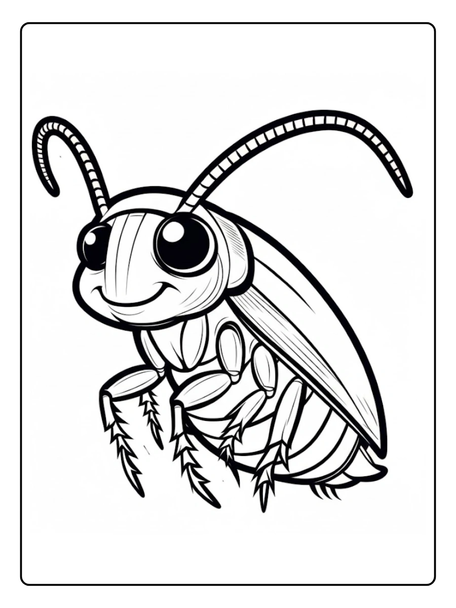 cucaracha para colorear (10)